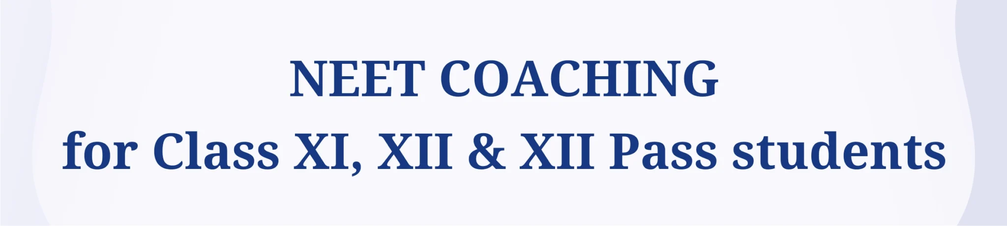 NEET COACHING