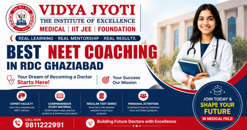 NEET coaching institute in RDC Ghaziabad